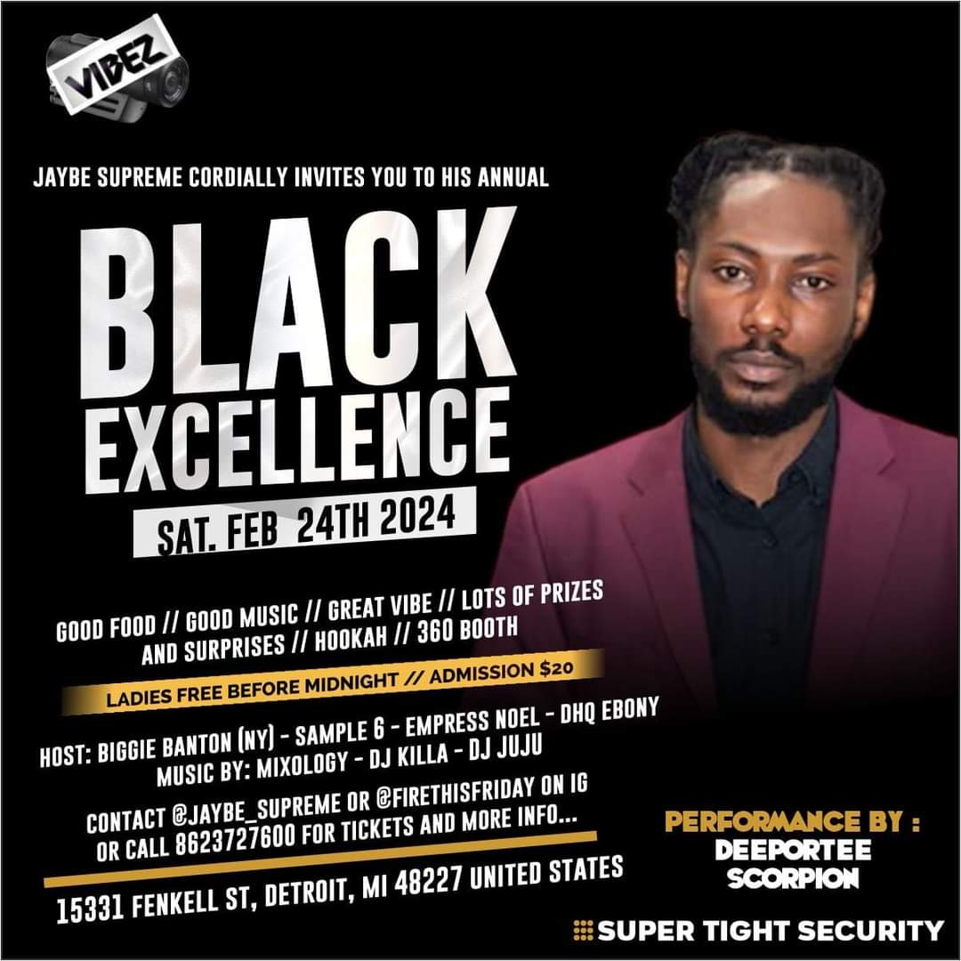 Black Excellence Detroit Feb 24, 2024
